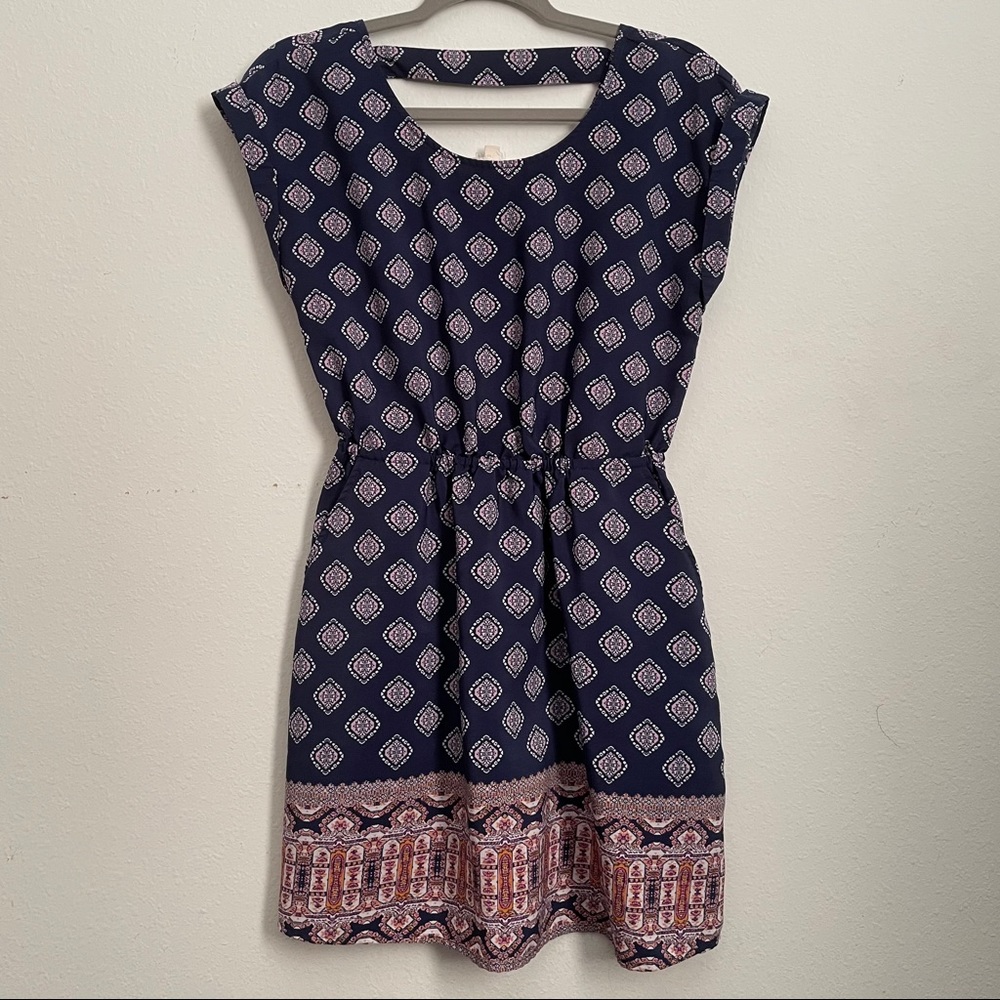 BOHO PRINT DRESS (With Pockets)